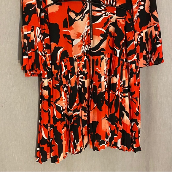 THE LIMITED Madison Ave Floral Pleated Dress 18W - Picture 10 of 13